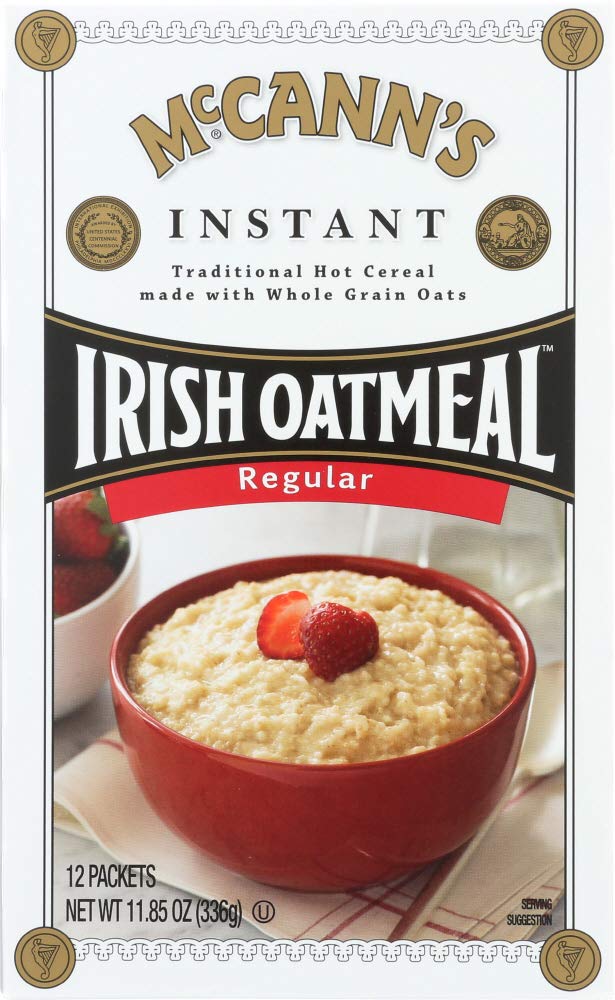 Product image of McCann's Irish Oatmeal Instant Oatmeal Regular 12 Packets Each 0.99 oz 0.99 oz Pack of 3
